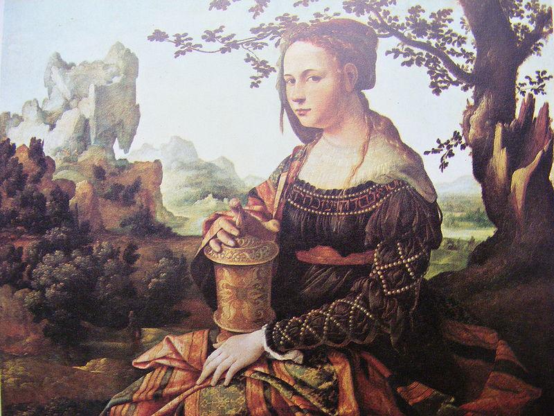 Jan van Scorel Maria Magdalena Norge oil painting art